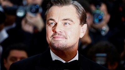 Oscar-winning actor Leonardo DiCaprio looked as dapper as ever in an Alexander McQueen suit. (REUTERS)