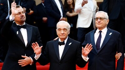 Martin Scorsese’s Killers of the Flower Moon co-starring Leonardo DiCaprio and Robert De Niro reportedly received the biggest standing ovation at Cannes Film Festival 2023, so far. The film also features Lily Gladstone in a key role. (REUTERS)