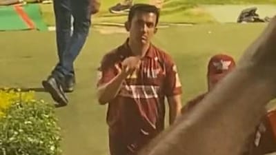 Gambhir throws a death stare in bombastic gesture at Eden Gardens crowd for brutal 'Kohli' chants Gambhir throws a death stare in bombastic gesture at Eden Gardens crowd for brutal 'Kohli' chants