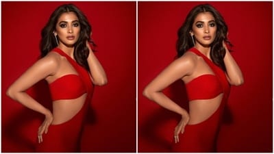 Styled by fashion stylist Ami Patel, Pooja wore her tresses open in wavy curls with a middle part. (Instagram/@hegdepooja) Styled by fashion stylist Ami Patel, Pooja wore her tresses open in wavy curls with a middle part. (Instagram/@hegdepooja)
