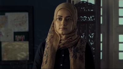 Sonia Balani in a still from The Kerala Story.