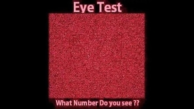 Viral Optical Illusion: Can you quickly spot the hidden numbers? (Twitter/@TheFigen_) Viral Optical Illusion: Can you quickly spot the hidden numbers? (Twitter/@TheFigen_)