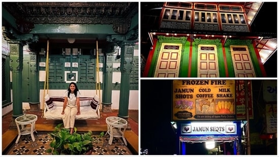 Navya Nanda has shared pictures from Ahmedabad.