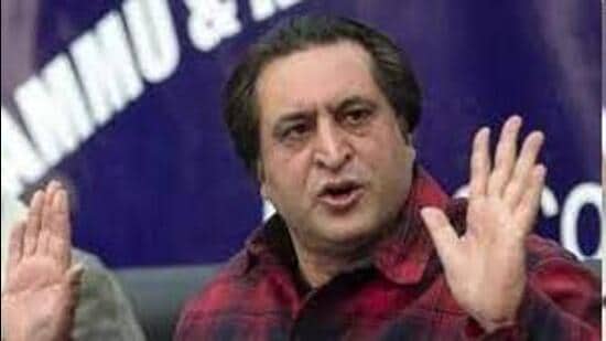 People’s Conference chariperson Sajad Lone (HT File)