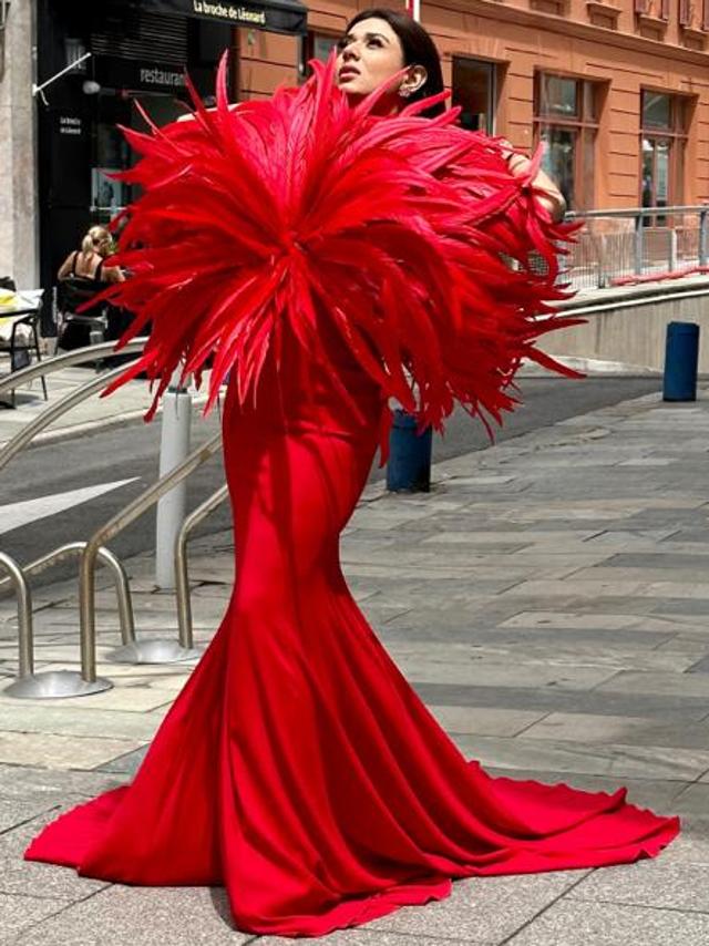 Ahana Mehrotra on the streets of the French Riviera Ahana Mehrotra on the streets of the French Riviera