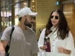 Anushka Sharma and Virat Kohli at the Mumbai airport. Anushka Sharma and Virat Kohli at the Mumbai airport.