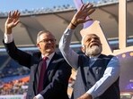 Australian PM Anthony Albanese with PM Modi (File pic)