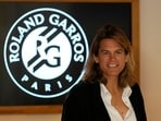 French Open tennis tournament director Amelie Mauresmo French Open tennis tournament director Amelie Mauresmo