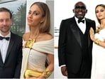 Natasha Poonawalla walks the Cannes Film Festival red carpet in off-shoulder Schiaparelli gown. Natasha Poonawalla walks the Cannes Film Festival red carpet in off-shoulder Schiaparelli gown.