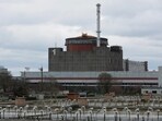 A view shows the Zaporizhzhia Nuclear Power Plant in the course of Russia-Ukraine conflict. 