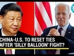 Shift in U.S.-China ties 'shortly'? Beijing urges to restore relations after Biden back-pedals Shift in U.S.-China ties 'shortly'? Beijing urges to restore relations after Biden back-pedals