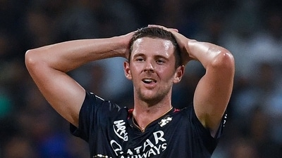 Hazlewood has returned to "high intensity bowling" after a brief and precautionary rest period (AFP) Hazlewood has returned to "high intensity bowling" after a brief and precautionary rest period (AFP)