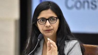 Delhi Commission for Women (DCW) chairperson Swati Maliwal. (HT_PRINT)