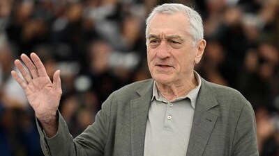 Robert de Niro at the photocall for Killers of the Flower Moon at the 76th edition of the Cannes Film Festival on May 21, 2023. (Photo by Patricia DE MELO MOREIRA / AFP) (AFP) Robert de Niro at the photocall for Killers of the Flower Moon at the 76th edition of the Cannes Film Festival on May 21, 2023. (Photo by Patricia DE MELO MOREIRA / AFP) (AFP)
