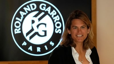 French Open tennis tournament director Amelie Mauresmo (AP) French Open tennis tournament director Amelie Mauresmo (AP)