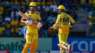 IPL 2023: Devon Conway and Ruturaj Gaikwad for CSK. (PTI) IPL 2023: Devon Conway and Ruturaj Gaikwad for CSK. (PTI)