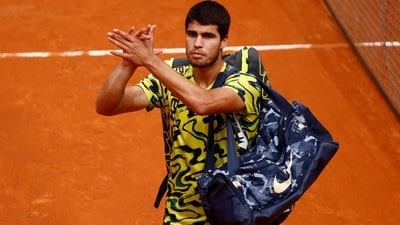 Spain's Carlos Alcaraz (REUTERS)