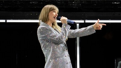 Taylor Swift performs during "The Eras Tour" on Friday, May 5, 2023, at Nissan Stadium in Nashville, Tenn. (AP) Taylor Swift performs during "The Eras Tour" on Friday, May 5, 2023, at Nissan Stadium in Nashville, Tenn. (AP)