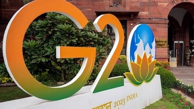 The G20 summit logo. (File) The G20 summit logo. (File)