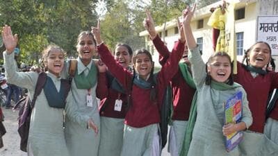 The central ministry, while appraising the state’s annual work plan and budget proposal, flagged the substantial increase in the school dropout rate at the secondary level. (HT File)