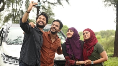 Adah Sharma and the cast members in a scene from The Kerala Story. Adah Sharma and the cast members in a scene from The Kerala Story.