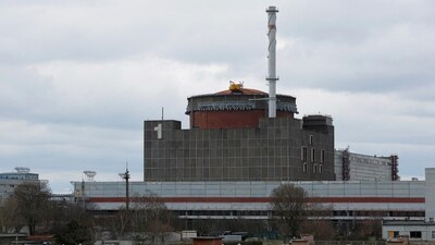 A view shows the Zaporizhzhia Nuclear Power Plant in the course of Russia-Ukraine conflict. (Reuters)