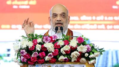 Union home minister Amit Shah. (PIB) Union home minister Amit Shah. (PIB)