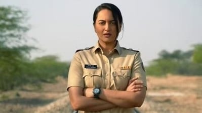 Sonakshi Sinha plays a cop in Dahaad.