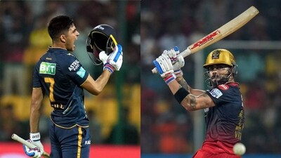 Virat Kohli; Shubman Gill Virat Kohli; Shubman Gill