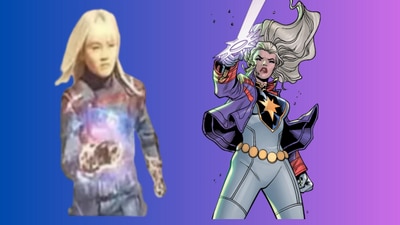 Phyla-Vell, shown in post-credits scene of Guardians of the Galaxy Vol. 3, first popped up in the "Captain Marvel" comic series back in 2004. Phyla-Vell, shown in post-credits scene of Guardians of the Galaxy Vol. 3, first popped up in the "Captain Marvel" comic series back in 2004.