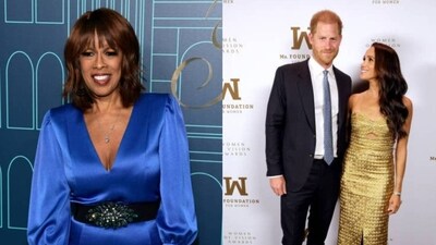 Gayle King; Prince Harry and Meghan Markle (Getty Images) Gayle King; Prince Harry and Meghan Markle (Getty Images)