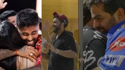 The players, staff and officials alongwith their families could be seen celebrating GT's victory (Instagram) The players, staff and officials alongwith their families could be seen celebrating GT's victory (Instagram)
