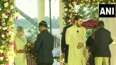 Jewish wedding in Kerala (ANI) Jewish wedding in Kerala (ANI)