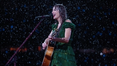 Taylor Swift revealed she's 'never been this happy,' at her latest stop for the Eras Tour. Taylor Swift revealed she's 'never been this happy,' at her latest stop for the Eras Tour.
