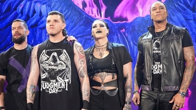 WWE stars of The Judgment Day (Twitter) WWE stars of The Judgment Day (Twitter)