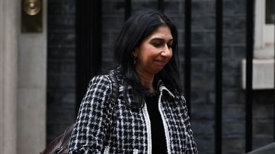 Britain's Home Secretary Suella Braverman. (AFP) Britain's Home Secretary Suella Braverman. (AFP)