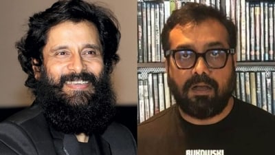 Vikram shared a tweet for 'dear' Anurag Kashyap. Vikram shared a tweet for 'dear' Anurag Kashyap.