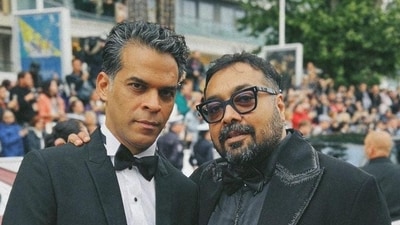 Vikramaditya Motwane and Anurag Kashyap at the Cannes Film Festival. Vikramaditya Motwane and Anurag Kashyap at the Cannes Film Festival.