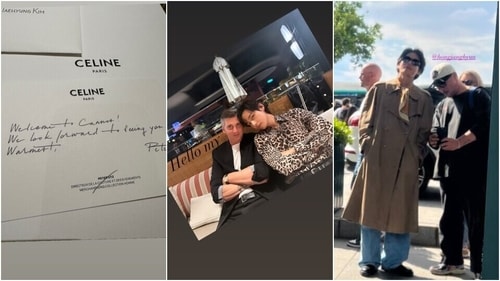BTS' V arrives in Cannes to attend the 2023 Cannes Film Festival. (Instagram) BTS' V arrives in Cannes to attend the 2023 Cannes Film Festival. (Instagram)