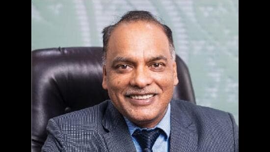 J&K bank MD and CEO Baldev Prakash (HT Photo)