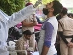 The Covid case tally was recorded at 4.49 crore (4,49,87,339). (File)