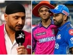 In frame: Harbhajan Singh, Yashasvi Jaiswal, and Rohit Sharma
