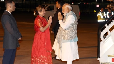 Prime Minister Narendra Modi arrived in Sydney as part of the third and final leg of his three-nation visit after concluding his visit to Papua New Guinea. (AP) Prime Minister Narendra Modi arrived in Sydney as part of the third and final leg of his three-nation visit after concluding his visit to Papua New Guinea. (AP)