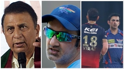 Gavaskar issued a noteworthy remark on LSG mentor Gambhir amid IPL 2023 (AP-ANI-PTI)