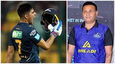 Overlooking Gill ahead of GT’s meeting with CSK in the IPL 2023 Qualifier, Sehwag has named an overseas superstar as the 'trump card’ of Gujarat Titans (PTI) Overlooking Gill ahead of GT’s meeting with CSK in the IPL 2023 Qualifier, Sehwag has named an overseas superstar as the 'trump card’ of Gujarat Titans (PTI)