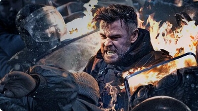 Extraction 2 will see Chris Hemsworth, Golshifteh Farahani and Adam Bessa reprise their roles. (Photo: Twitter) (MINT_PRINT)