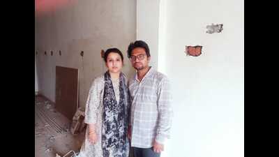 Honey Haider and Afreen Fatima (HT Photo) Honey Haider and Afreen Fatima (HT Photo)