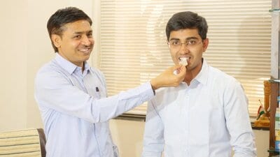 Mangesh (R) came to Pune to pursue graduation in political science. (HT PHOTO)