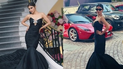 Mouni Roy is at the Cannes Film Festival for the first time. Mouni Roy is at the Cannes Film Festival for the first time.