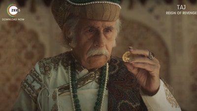 Naseeruddin Shah returns as Akbar in Taj - Reign of Revenge Part 2. Naseeruddin Shah returns as Akbar in Taj - Reign of Revenge Part 2.